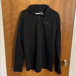 Eddie Bauer Quarter Zip Pullover Sweatshirt